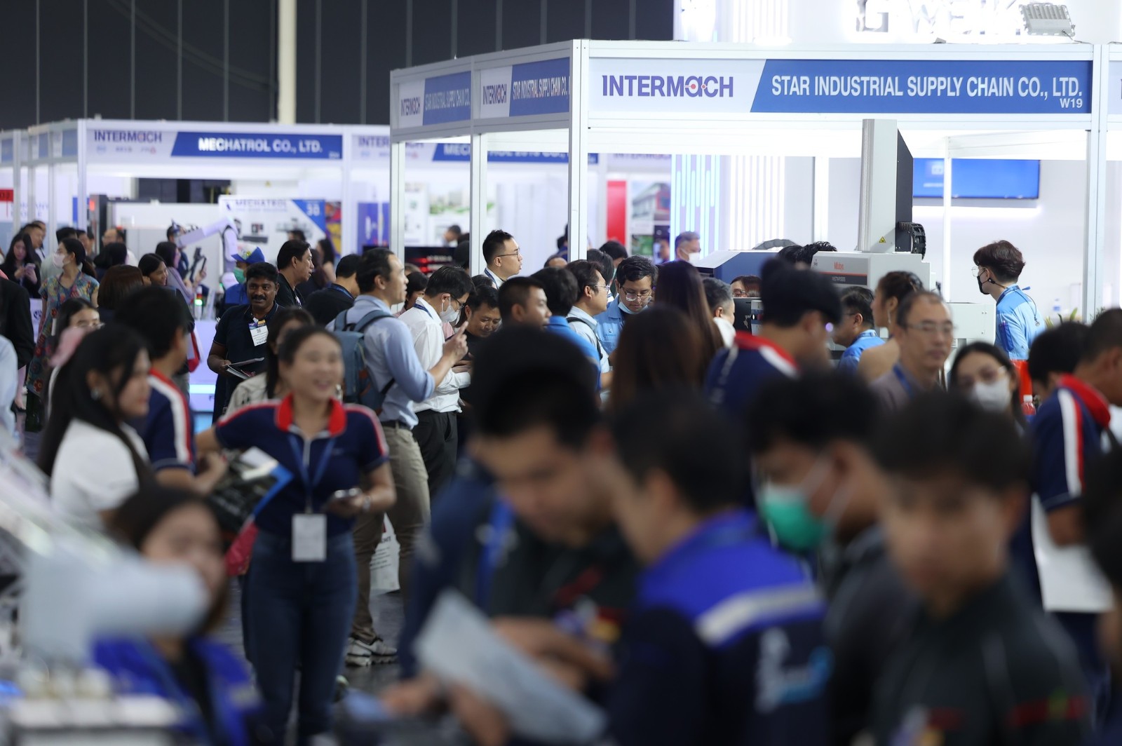 国际涂料工业展现场照片