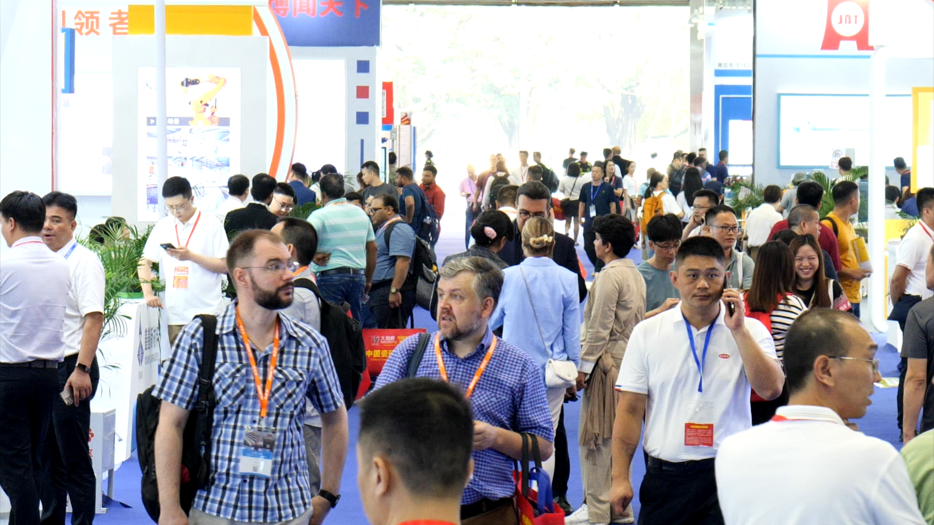 国际涂料工业展现场照片