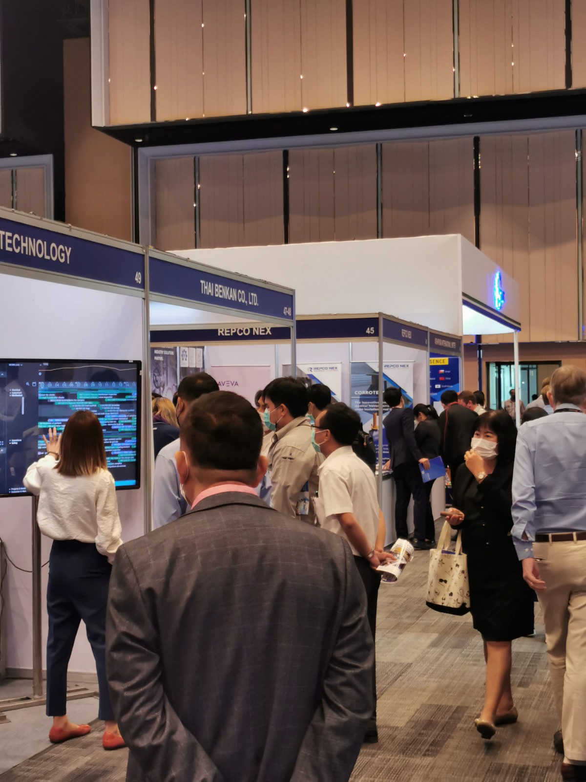 国际涂料工业展现场照片