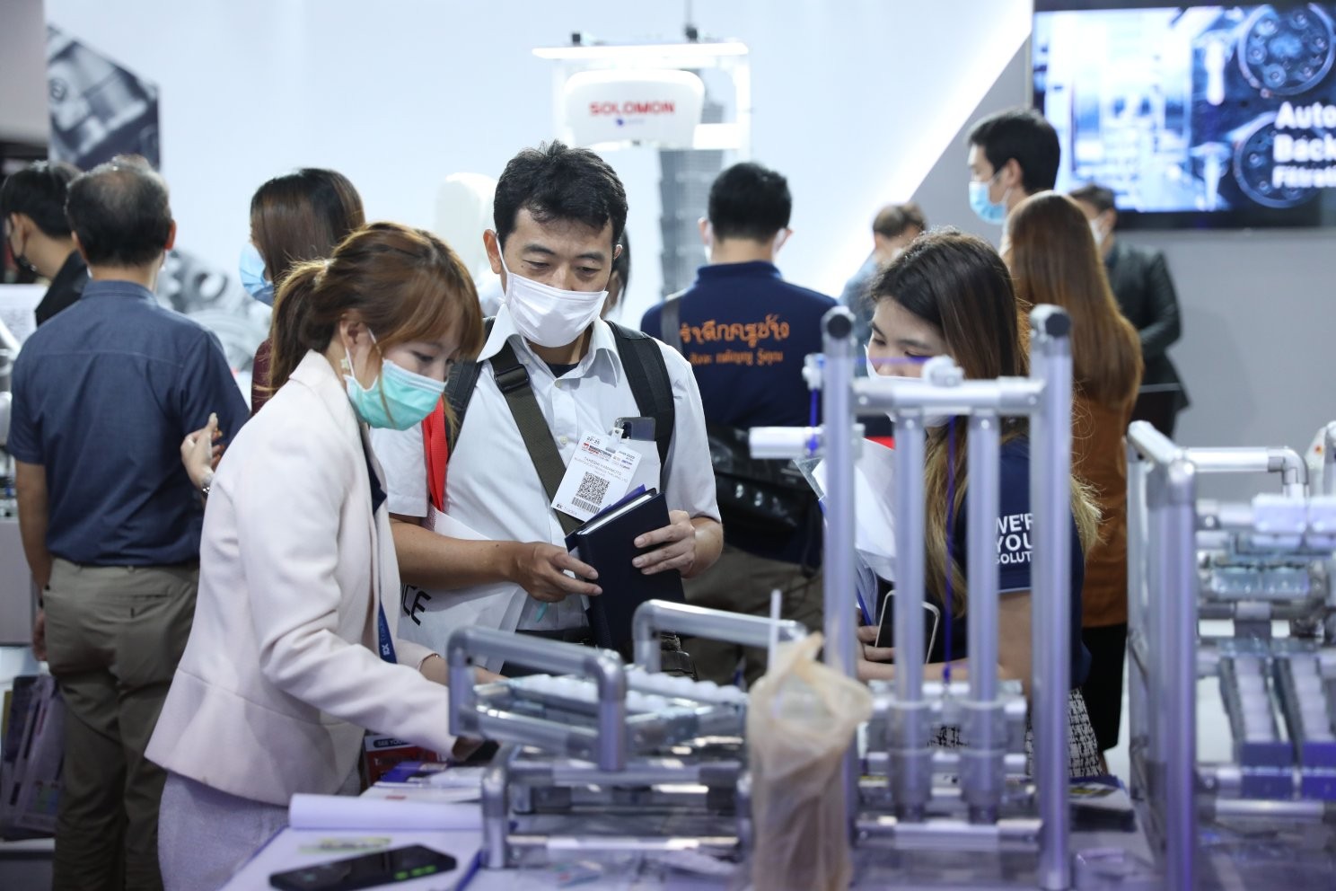 国际涂料工业展现场照片