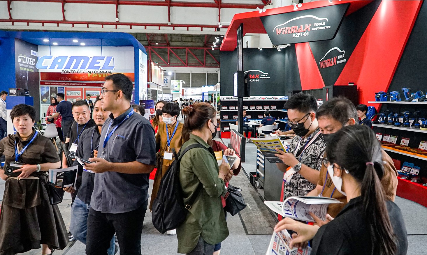 国际涂料工业展现场照片