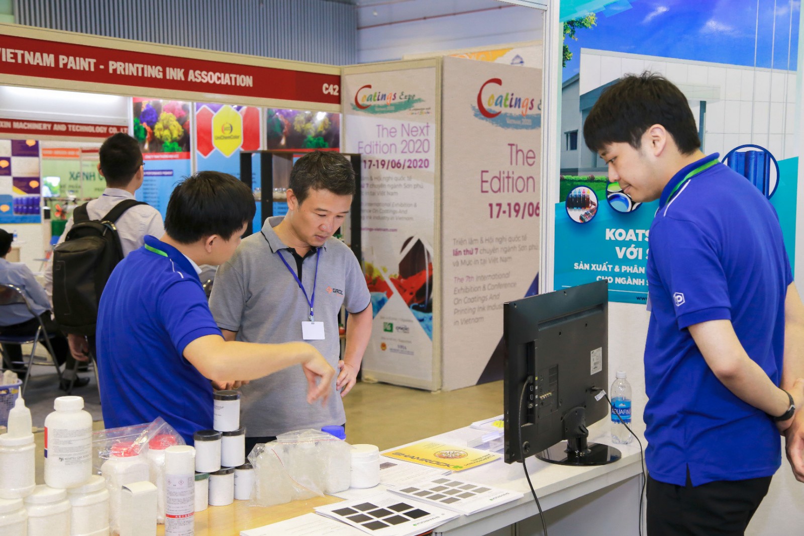 国际涂料工业展现场照片