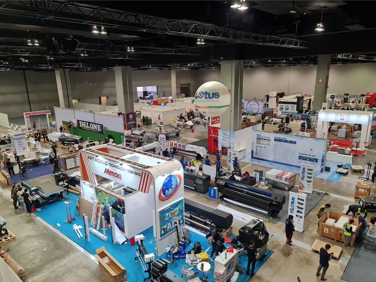 国际涂料工业展现场照片