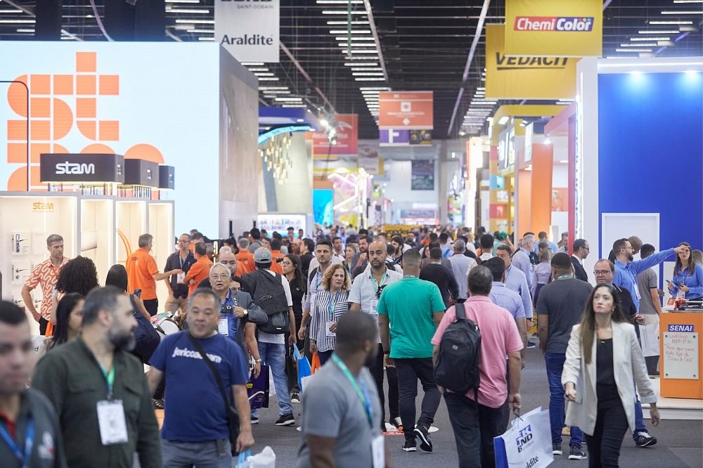 国际涂料工业展现场照片