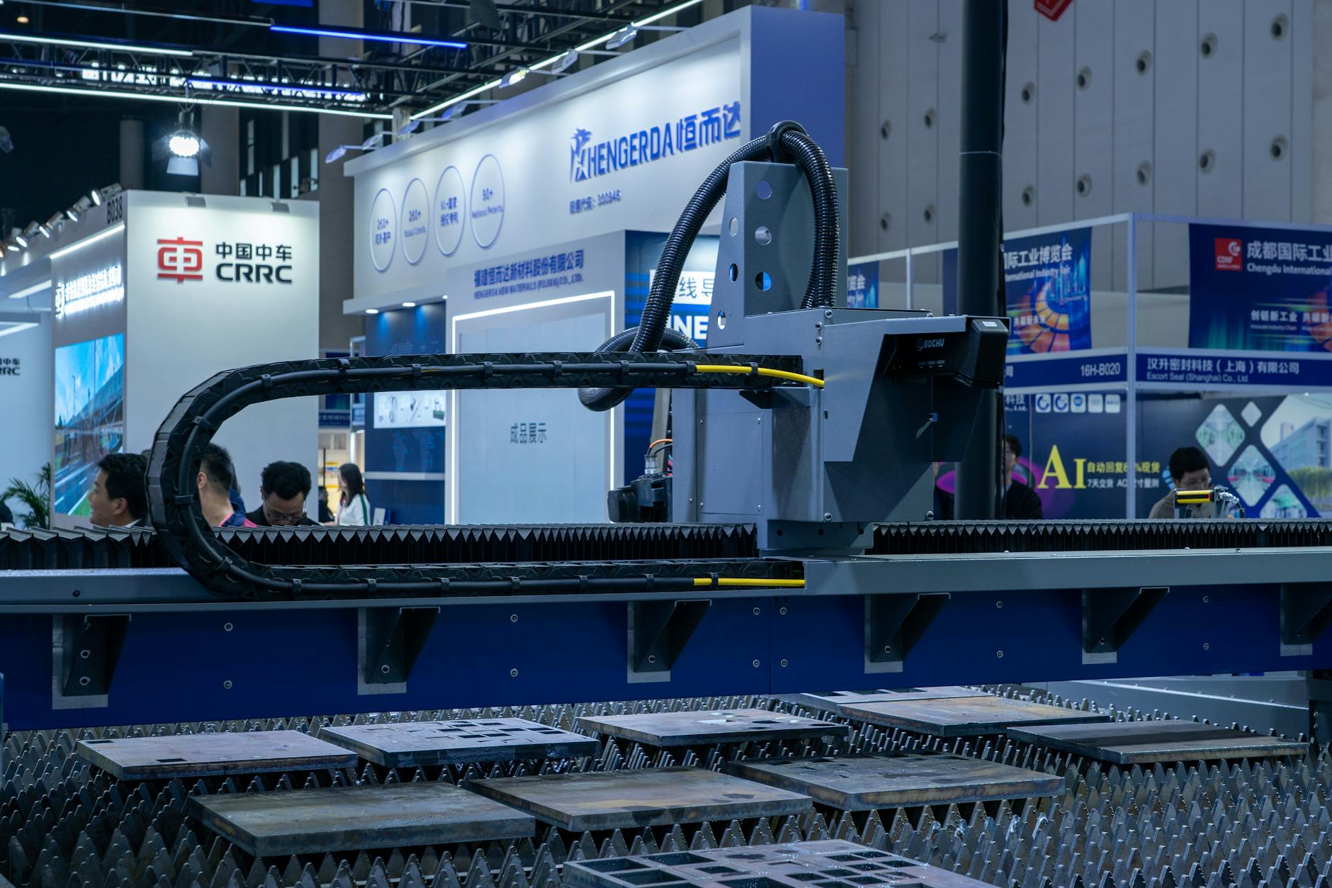 国际涂料工业展现场照片