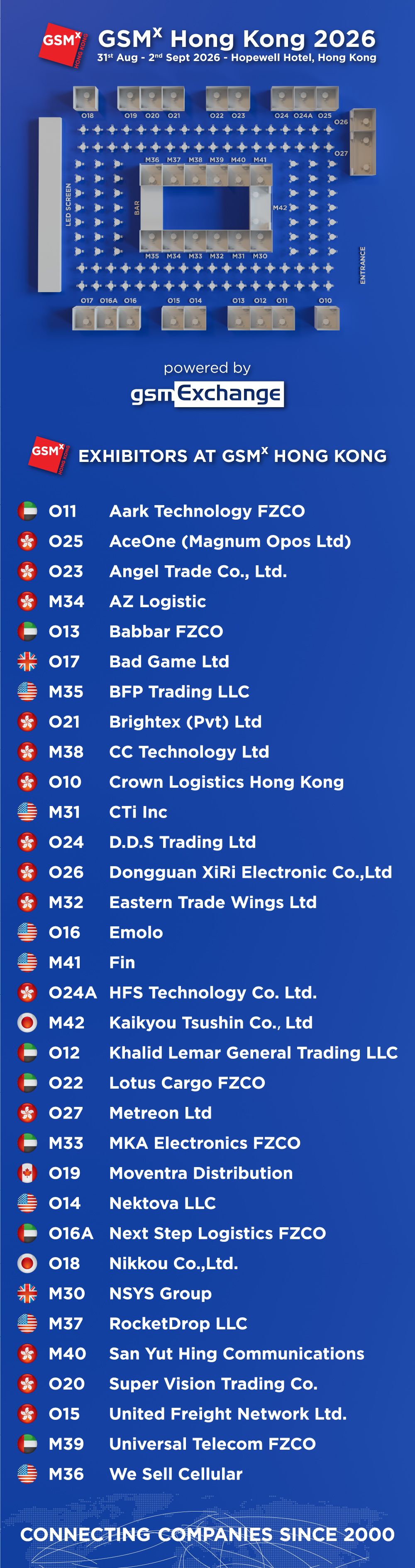 香港手机及消费电子分销展览会 gsmX Hong Kong 现场