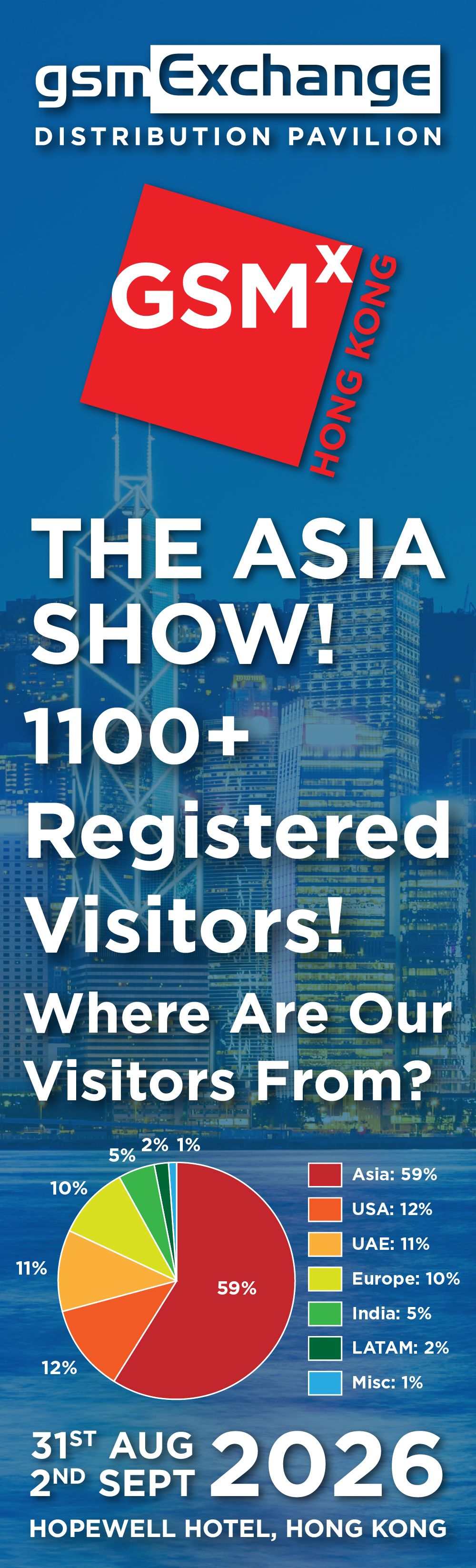 香港手机及消费电子分销展览会 gsmX Hong Kong 现场