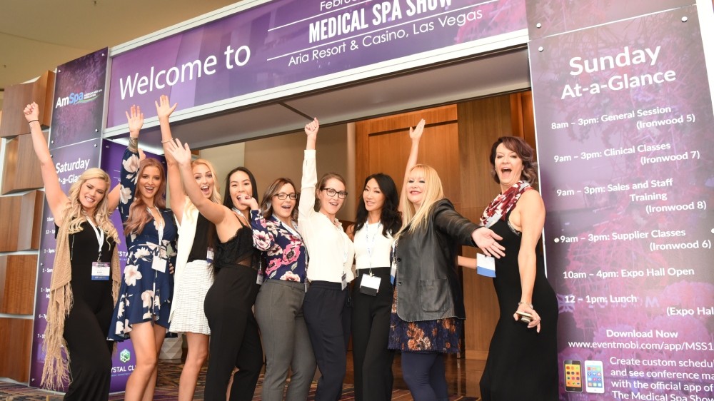 美国拉斯维加斯医疗SPA医美展 Medical Spa Show 现场