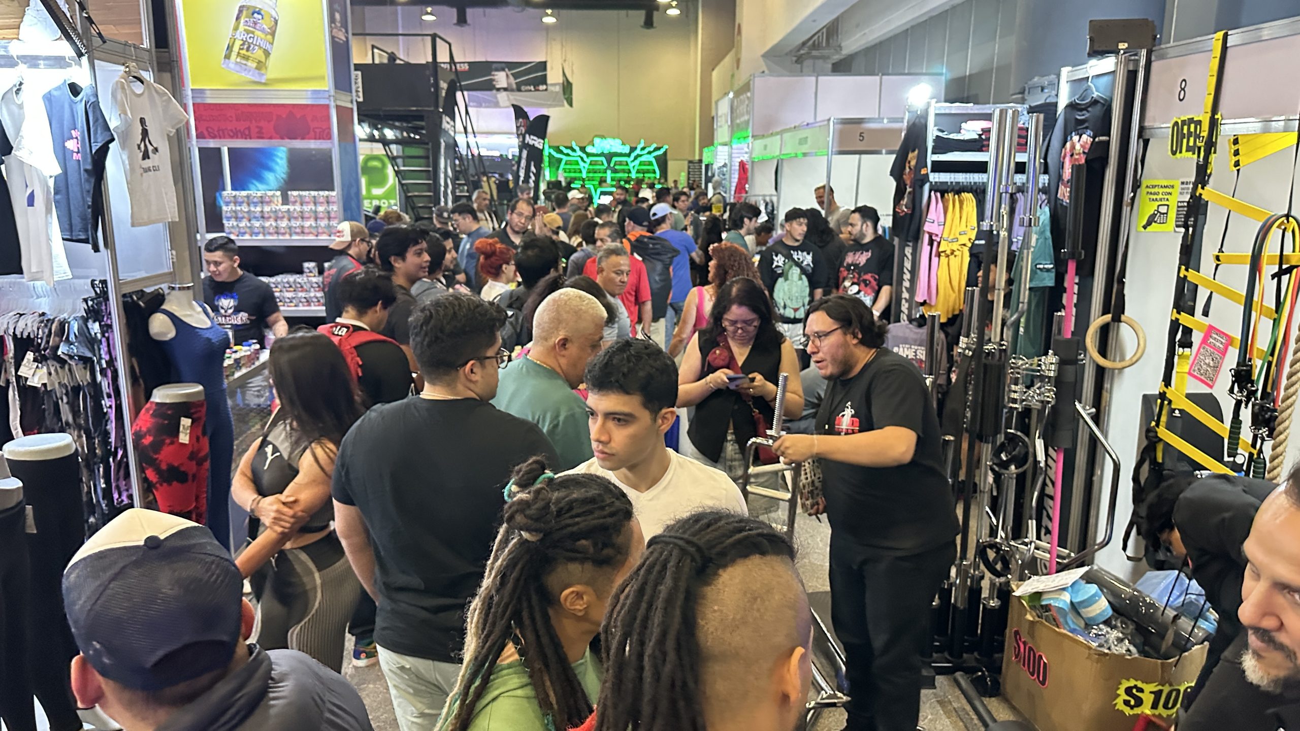 墨西哥城国际健身体育展 Expo Sport Fitness 现场