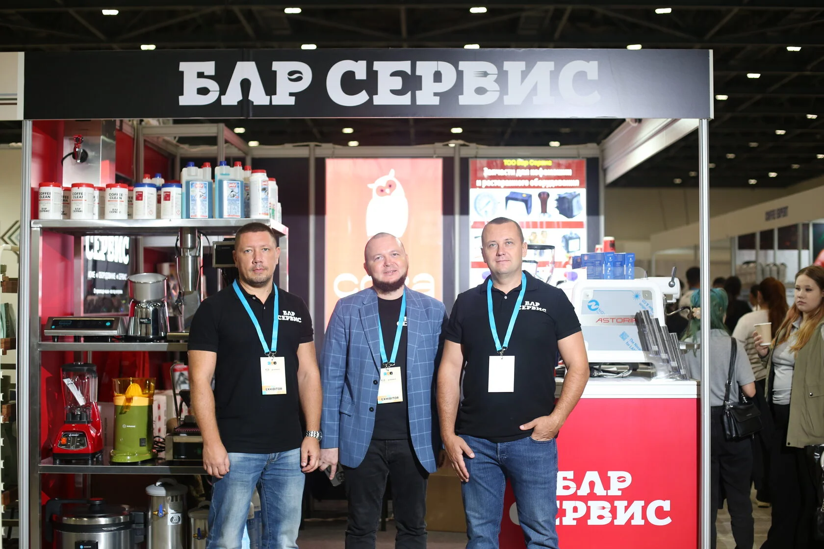 哈萨克斯坦阿斯塔纳咖啡展览会 Astana Coffee Expo 现场