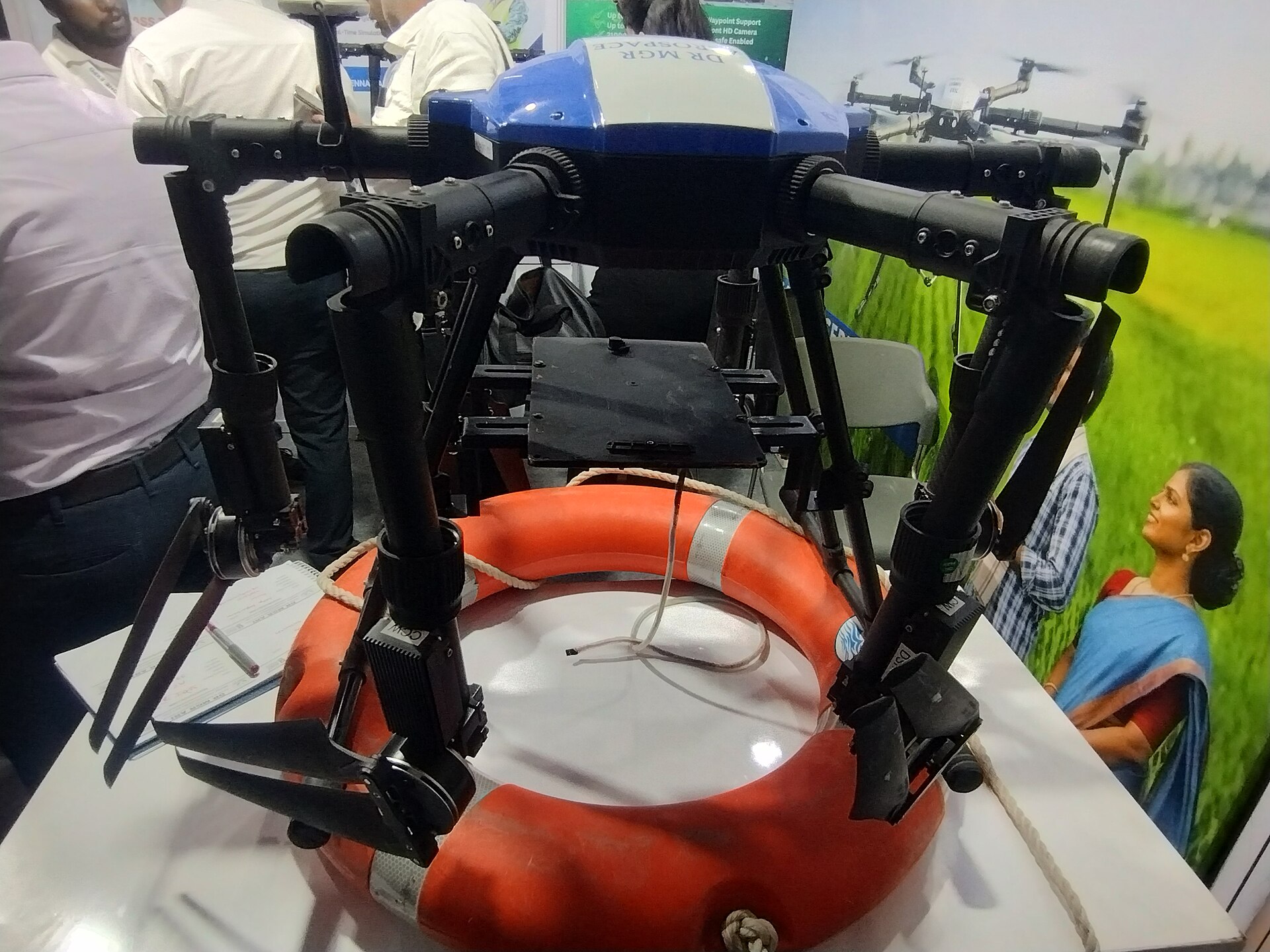 印度班加罗尔无人机展览会 Drone Expo 现场