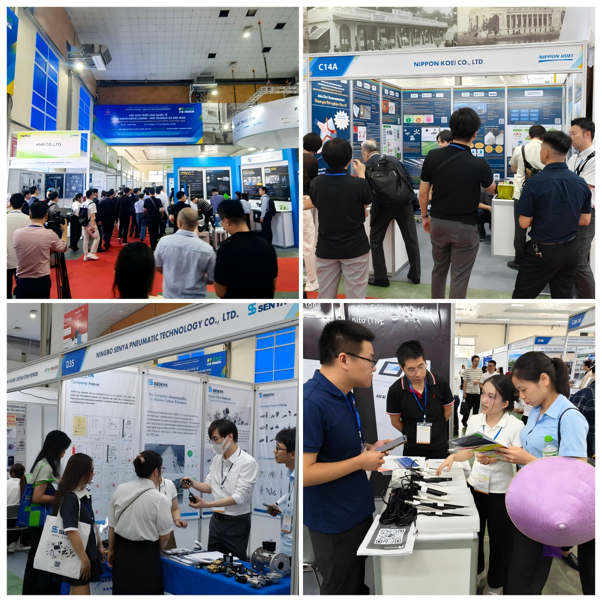 越南国际环保技术暨水务及工业清洁展 ENVIROTEX 现场