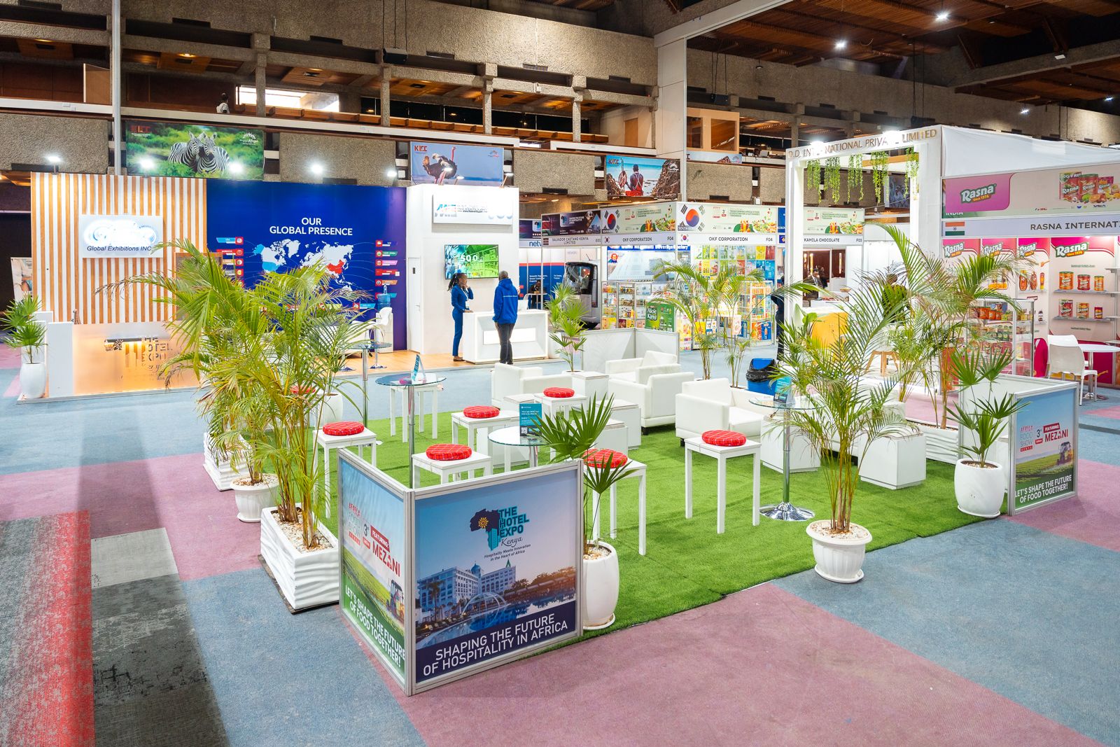 肯尼亚内罗毕国际酒店用品展览会 The Hotel Expo Kenya 现场